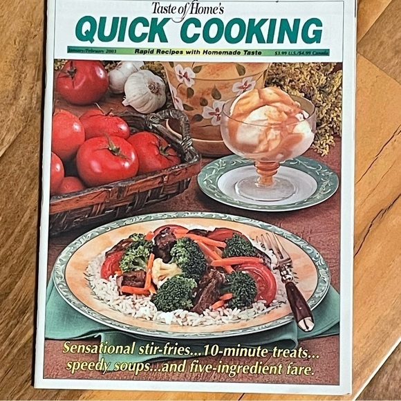 Taste of Home Quick Cooking Magazines Lot/Bundle of 8 - Picture 9 of 9